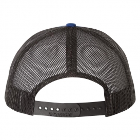 Richardson 112 Snapback Trucker Cap - Royal/Black
