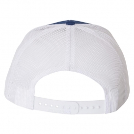 Richardson 112 Snapback Trucker Cap - Royal/White