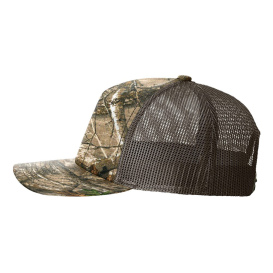 Richardson 112PFP Five Panel Printed Trucker Cap - Realtree Edge/Brown