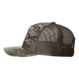 Richardson 112PFP Five Panel Printed Trucker Cap - Realtree Max-1/Brown