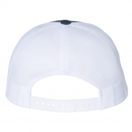 Richardson 115 Low Pro Trucker Cap - Navy/White
