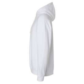 Comfort Colors 1467 Garment-Dyed Lightweight Fleece Hooded Sweatshirt - White