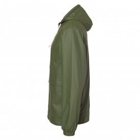 Weatherproof 193910 Vintage Hooded Rain Jacket - Bronze Green