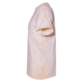 Dyenomite 200CY Cyclone Pinwheel Short Sleeve T-Shirt - Peach