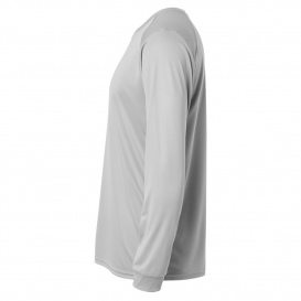 Paragon 210 Long Islander Performance Long Sleeve T-Shirt - Medium Grey