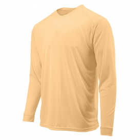 Paragon 210 Long Islander Performance Long Sleeve T-Shirt - Peach
