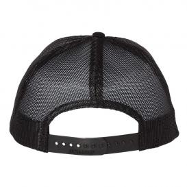 Richardson 213 Low Pro Foamie Trucker Cap - White/Black/Black