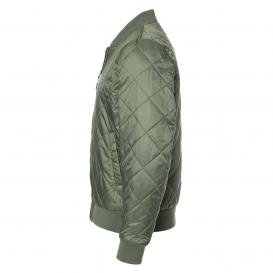 Weatherproof 21752 HeatLast Quilted Packable Bomber - Olive Grey