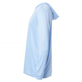 Paragon 220 Bahama Performance Hooded Long Sleeve T-Shirt - Blue Mist