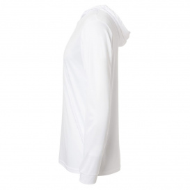 Paragon 220 Bahama Performance Hooded Long Sleeve T-Shirt - White