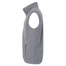Burnside 3012 Polar Fleece Vest - Heather Grey