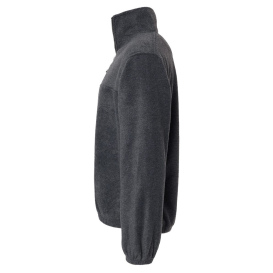 Burnside 3052 Polar Fleece 1/4-Zip Pullover - Heather Charcoal