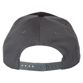 Richardson 312 Twill Back Trucker Cap - Black/Charcoal
