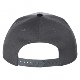 Richardson 312 Twill Back Trucker Cap - Grey/Charcoal/Black
