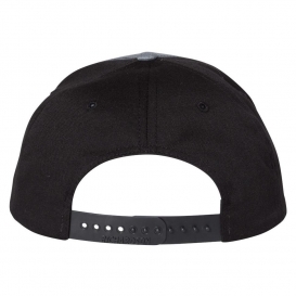 Richardson 312 Twill Back Trucker Cap - Heather Grey/Black