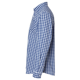 Burnside 3291 Technical Stretch Burn Shirt - Navy/White Gingham