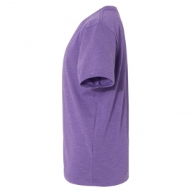 Next Level 3312 Youth CVC Short Sleeve Crew - Purple Rush