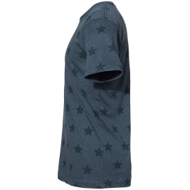 Code Five 3929 Star Print T-Shirt - Denim Star