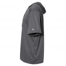 Badger Sport 4123 B-Core Hooded T-Shirt - Graphite