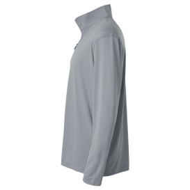 AllPro 41870 Pro-Lock Performance Quarter-Zip Pullover Sweatshirt - Heather Steel