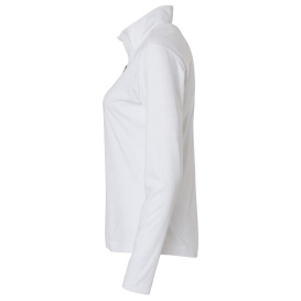 AllPro 41870L Pro-Lock Women\'s Performance Quarter-Zip Pullover Sweatshirt - White