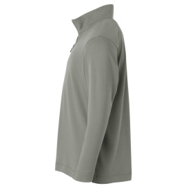 AllPro 41870Y Pro-Lock Youth Performance Quarter-Zip Pullover Sweatshirt - Greystone