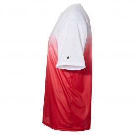 Badger Sport 4203 Ombre T-Shirt - Red