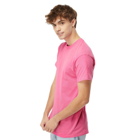 M&O 4800 Gold Soft Touch T-Shirt - Azalea