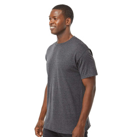 M&O 4800 Gold Soft Touch T-Shirt - Dark Heather