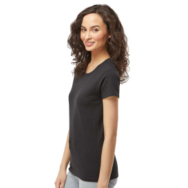 M&O 4810 Women's Gold Soft Touch T-Shirt - Black