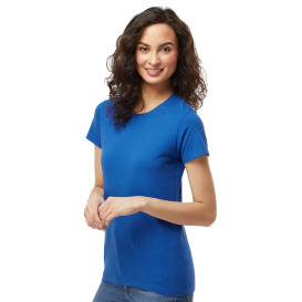 M&O 4810 Women\'s Gold Soft Touch T-Shirt - Royal
