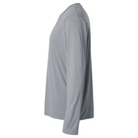 AllPro 48400 Pro-Lock Performance Long Sleeve T-Shirt - Heather Steel