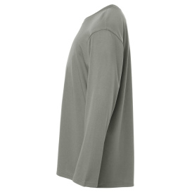 AllPro 48400Y Pro-Lock Youth Performance Long Sleeve T-Shirt - Greystone