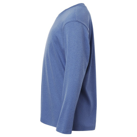 AllPro 48400Y Pro-Lock Youth Performance Long Sleeve T-Shirt - Heather Royal