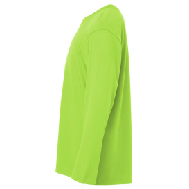 AllPro 48400Y Pro-Lock Youth Performance Long Sleeve T-Shirt - Lime