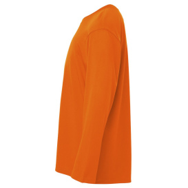 AllPro 48400Y Pro-Lock Youth Performance Long Sleeve T-Shirt - Neon Orange
