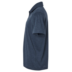 AllPro 4HM00 Performance Melange Polo - Navy Melange