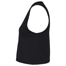 Next Level 5083 Women\'s Festival Crop Tank - Black