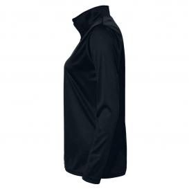 C2 Sport 5602 Women\'s Quarter-Zip Pullover - Black