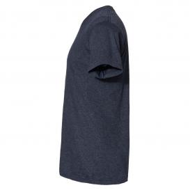 Bayside 5710 USA-Made Triblend Crew - Tri Navy