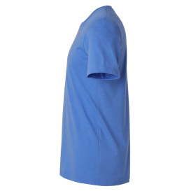 Tultex 602CVC Combed CVC T-Shirt - Heather Columbia Blue