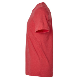 Tultex 602CVC Combed CVC T-Shirt - Heather Red