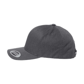 YP Classics 6389 CVC Snapback Cap - Dark Heather Grey