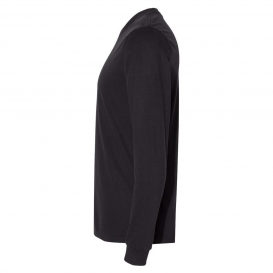 Next Level 6411 Sueded Long Sleeve Crew - Black