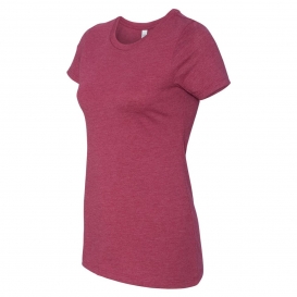 Next Level 6610 Women\'s CVC Short Sleeve Crew - Cardinal