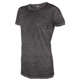 J. America 8116 Women\'s Zen Jersey Short Sleeve T-Shirt - Twisted Black