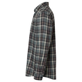 Burnside 8220 Perfect Flannel Work Shirt - Grey/Ecru