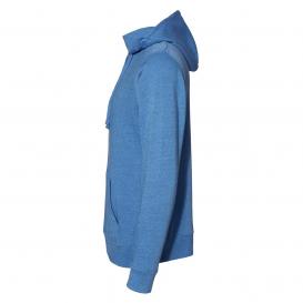 J. America 8879 Gaiter Fleece Hooded Sweatshirt - Cool Royal Heather