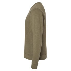 Next Level 9002 Unisex Malibu Sweatshirt - Heather Military Green