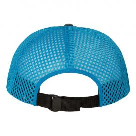 Richardson 935 Rouge Wide Set Mesh Cap - Charcoal/Cyan